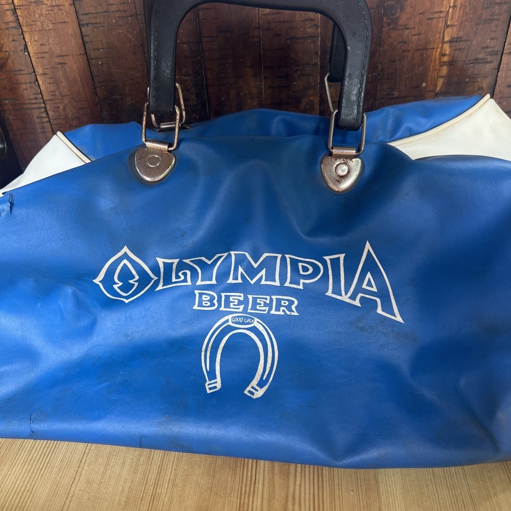 Olympia Beer Duffle Bag Decor Collectible